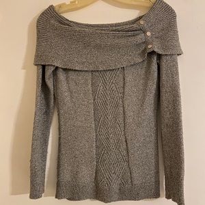 WHBM off the shoulder sweater